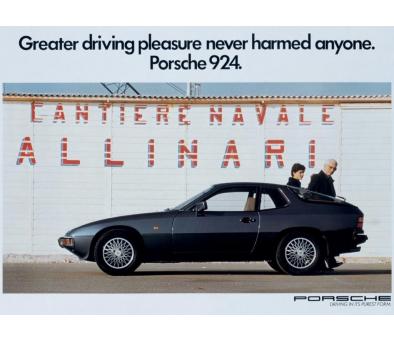 Porsche 924 ad